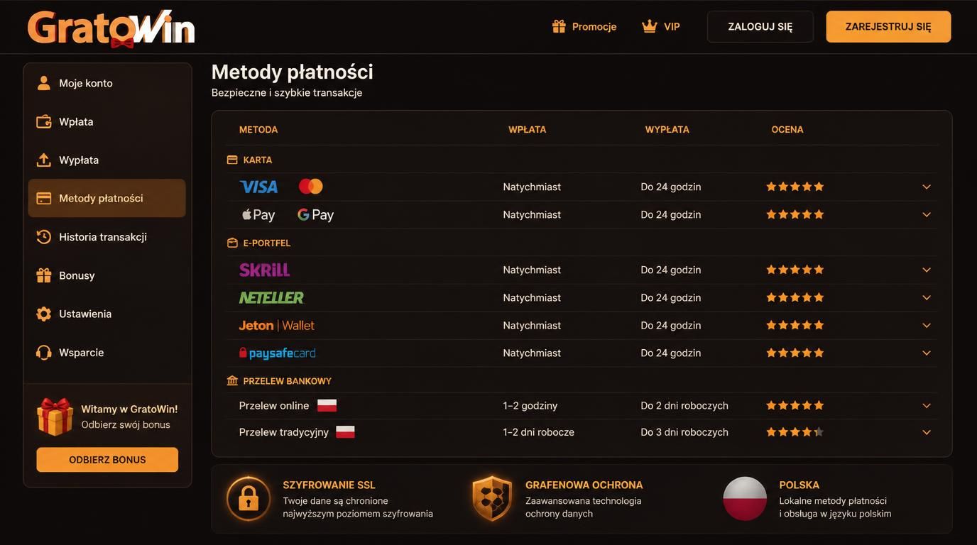  tabela metod płatności z oceną i symbole bezpieczeństwa  